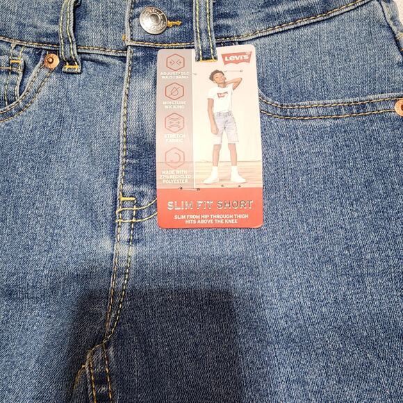 Levi's slim fit shorts boys 7 reg L24'' x22W - Picture 6 of 6